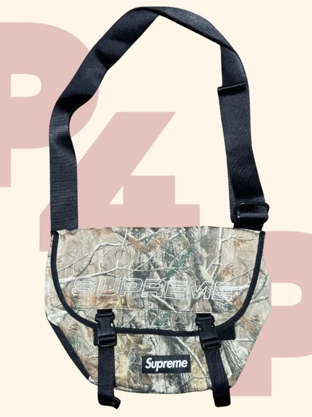 Supreme Denim Messenger Bag
